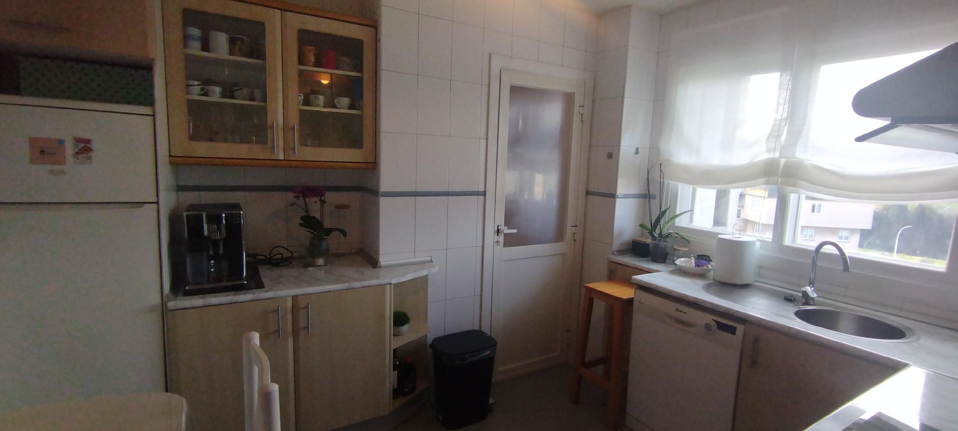Kitchen of Duplex for sale in A Coruña Capital   with Heating, Private garden and Parquet flooring