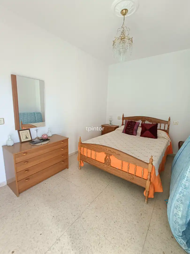Schlafzimmer von Wohnung zum Verkauf in Cáceres mit Terrasse, Möbliert und Ofen