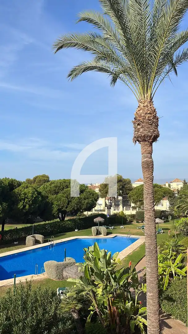 Exterior view of Flat for rent in Marbella  with Air Conditioner, Heating and Swimming Pool