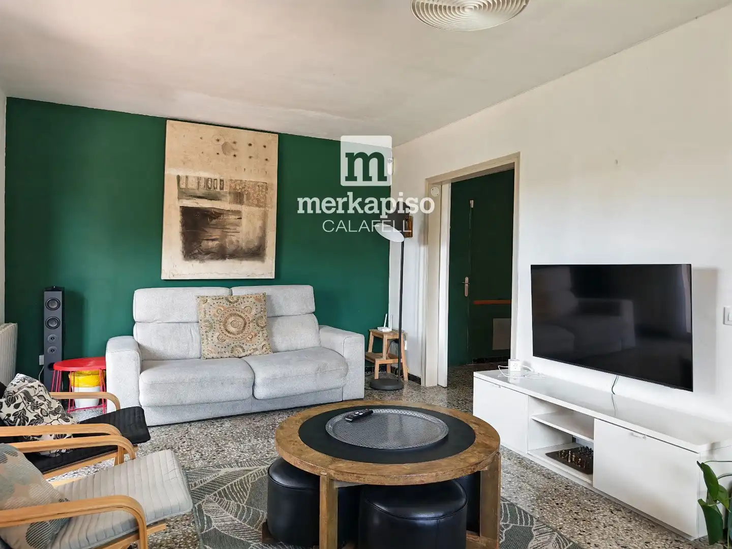Sala d'estar de Casa o xalet en venda en Bellvei amb Calefacció, Jardí privat i Terrassa