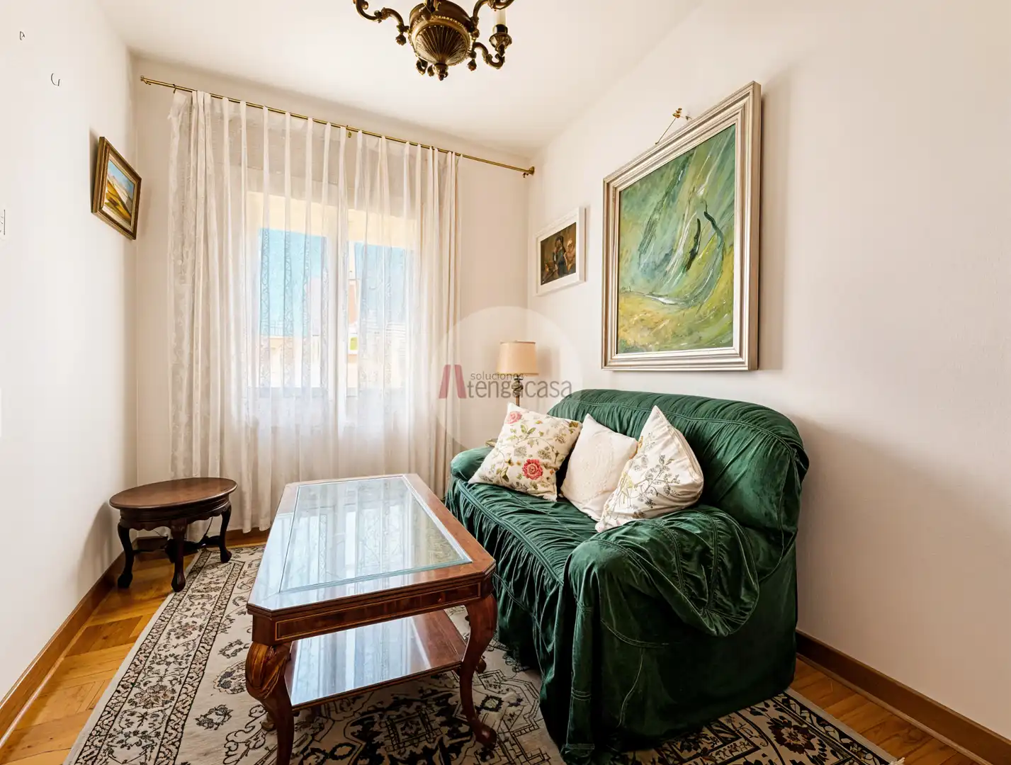 Living room of Flat for sale in Madrid  with Air Conditioner, Heating and Terrace