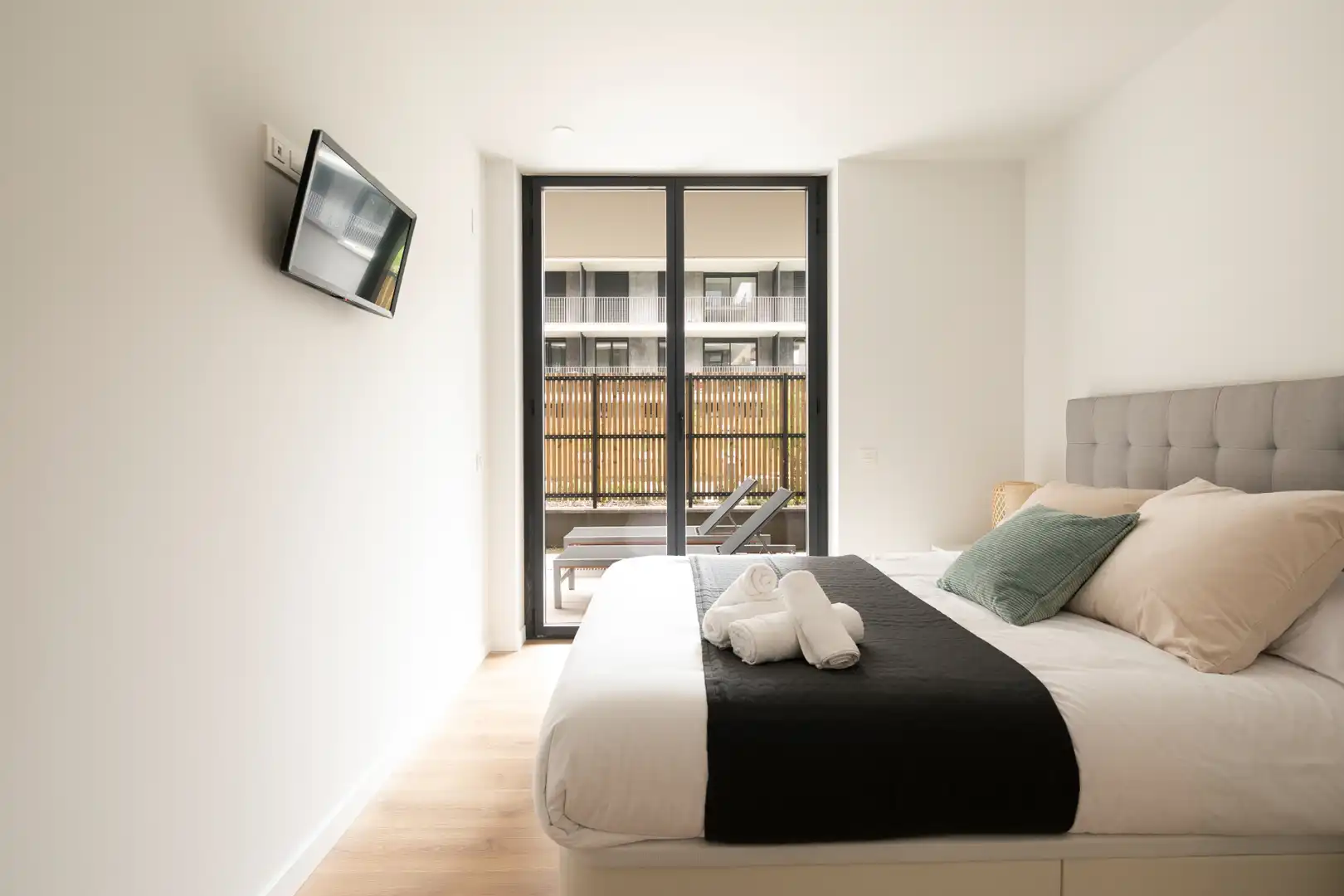 Habitación de Apartamento en venta en Badalona con Aire acondicionado, Amueblado y Horno