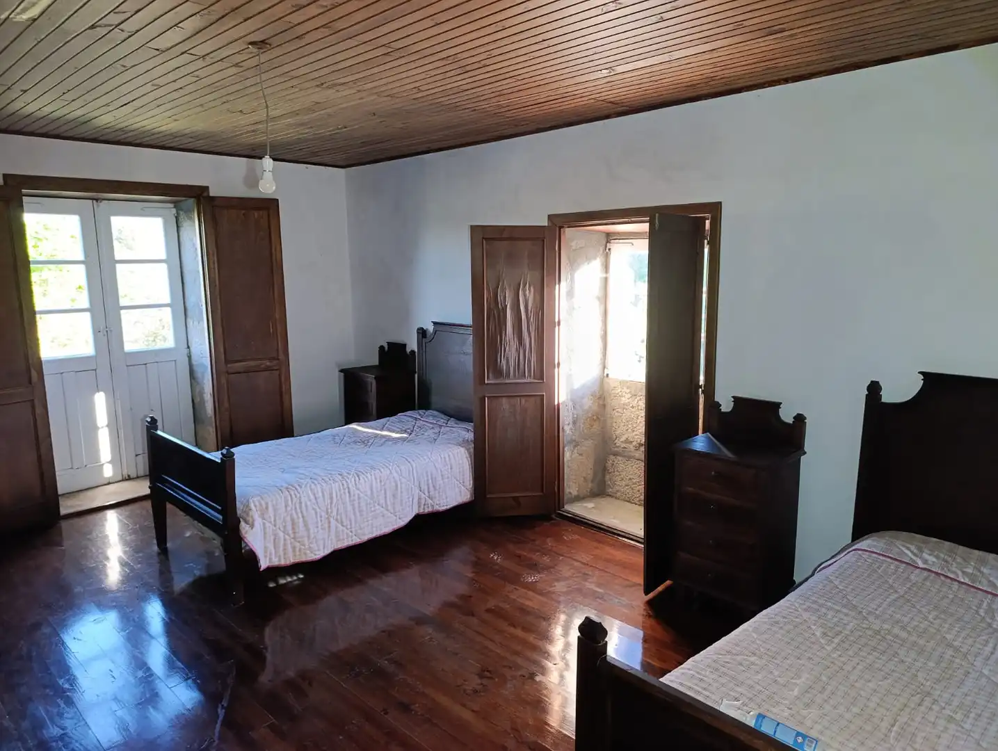 Casa rústica amb terrassa en venda a Pantón, imagen 6