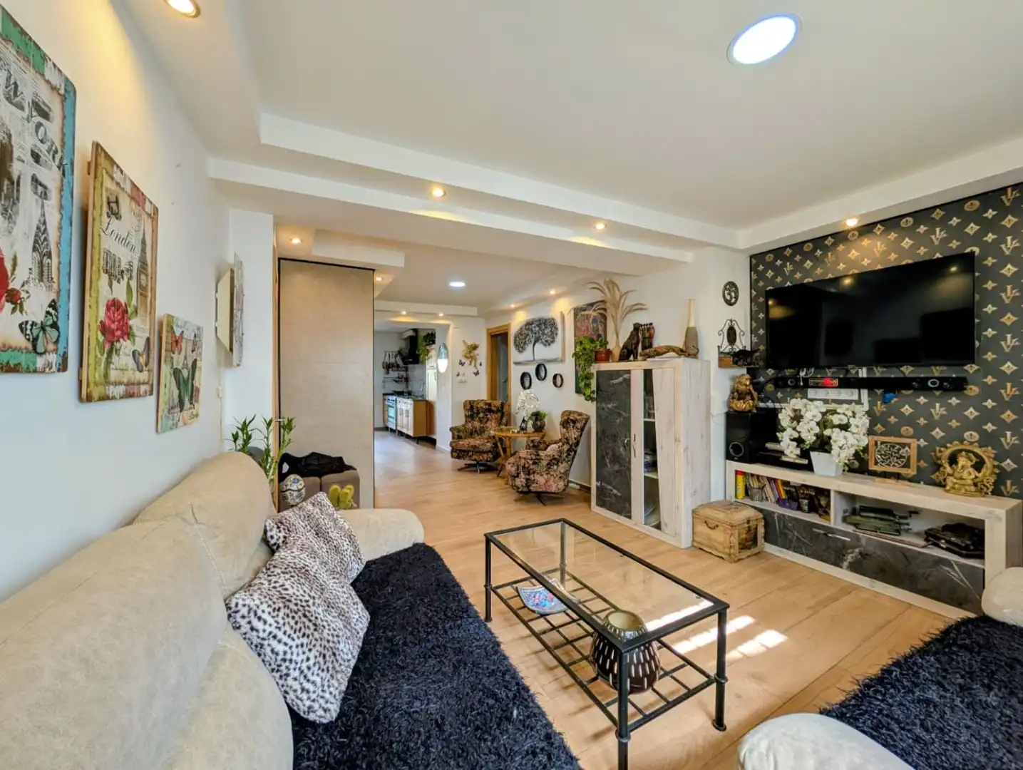 Sala de estar de Casa o chalet en venta en Salar con Aire acondicionado, Calefacción y Terraza