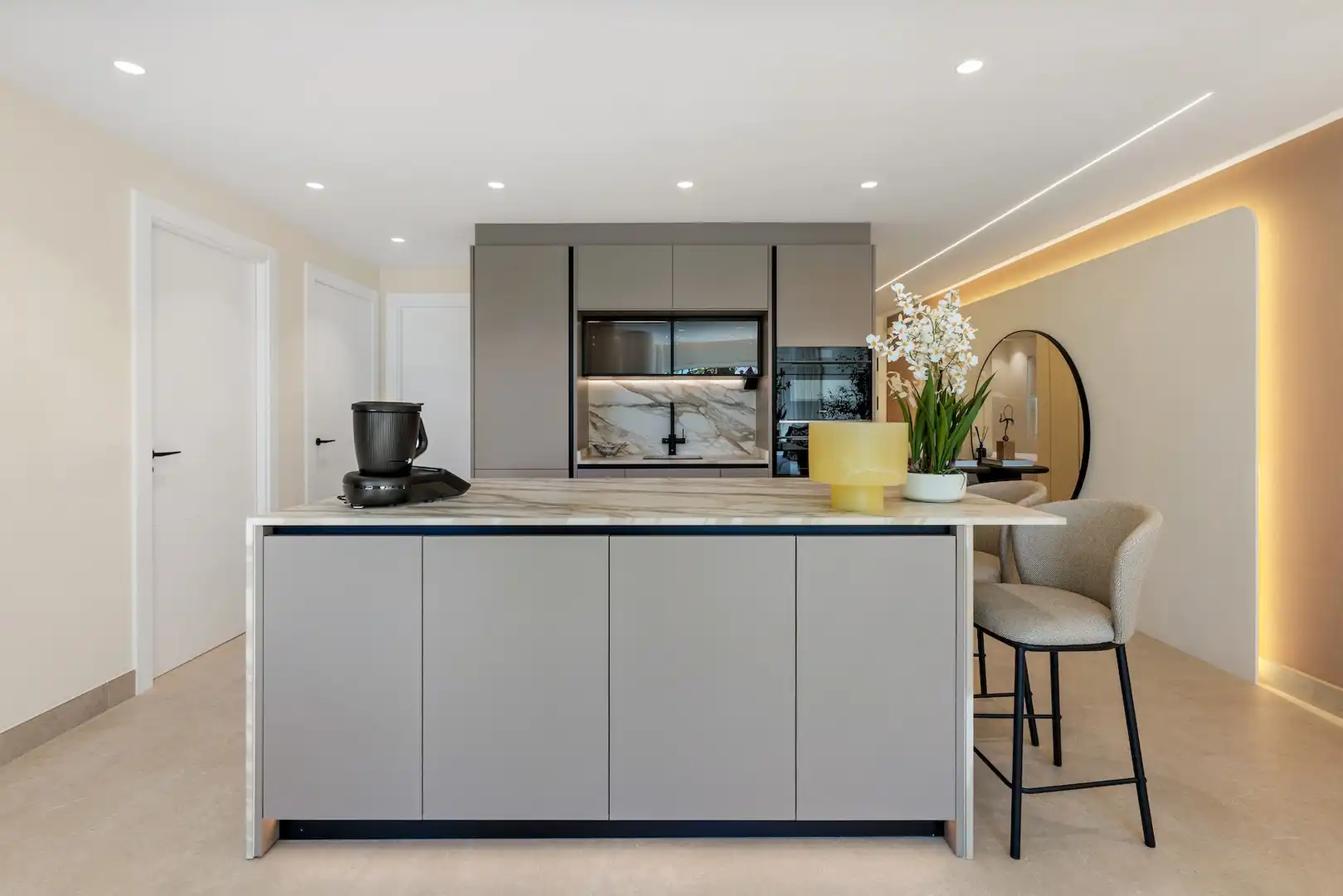Cocina de Planta baja en venta en Estepona con Terraza, Piscina y Balcón