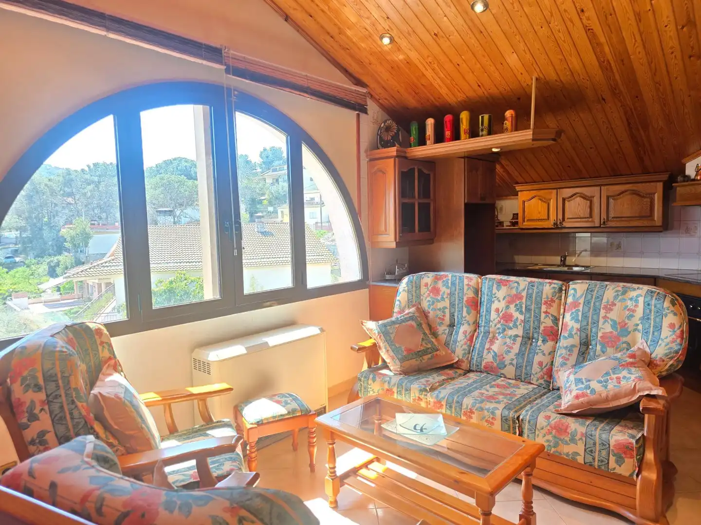 Sala de estar de Casa o chalet en venta en Canyelles con Calefacción, Jardín privado y Terraza