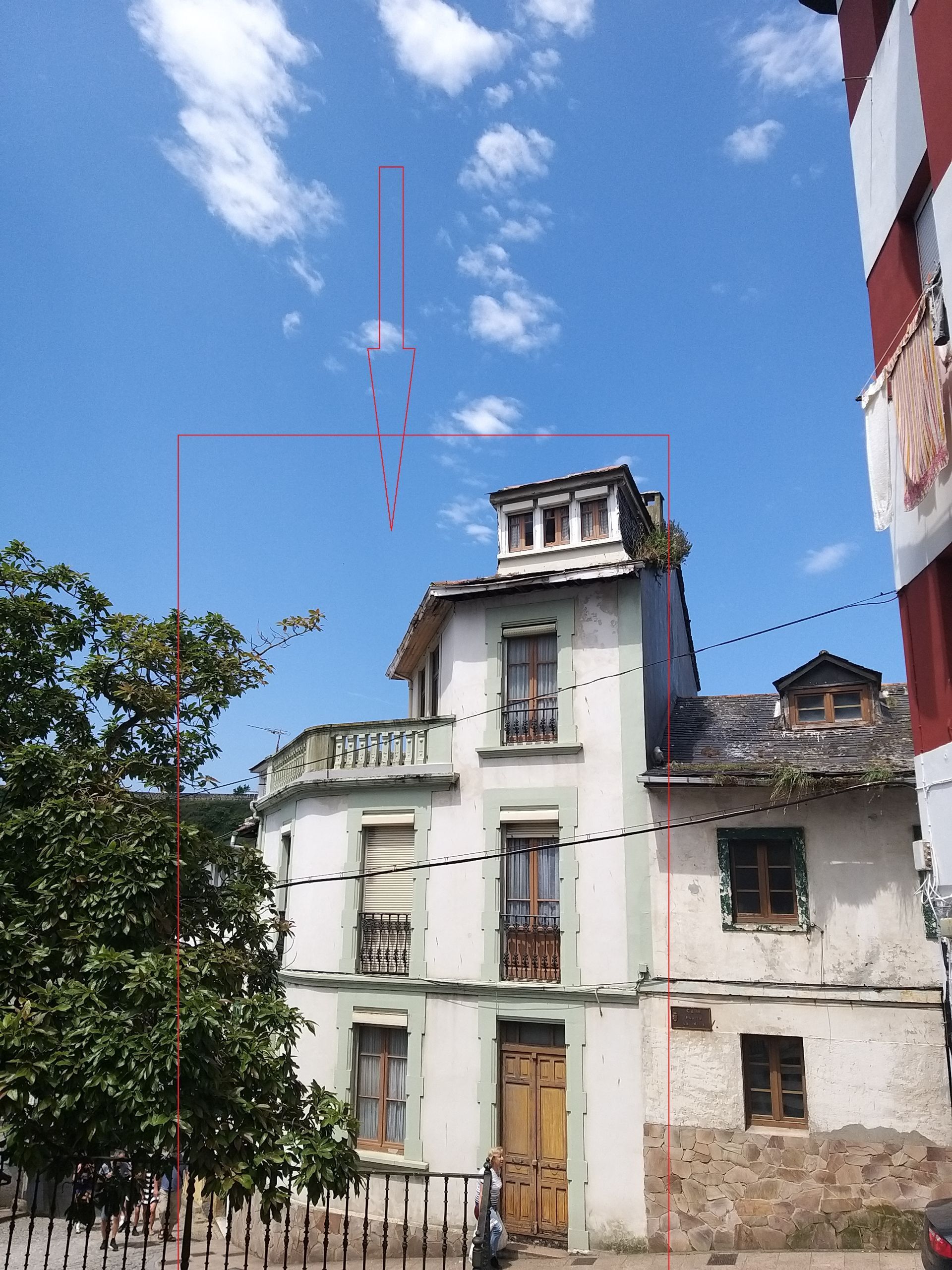 Exterior view of Single-family semi-detached for sale in Valdés - Luarca  with Terrace