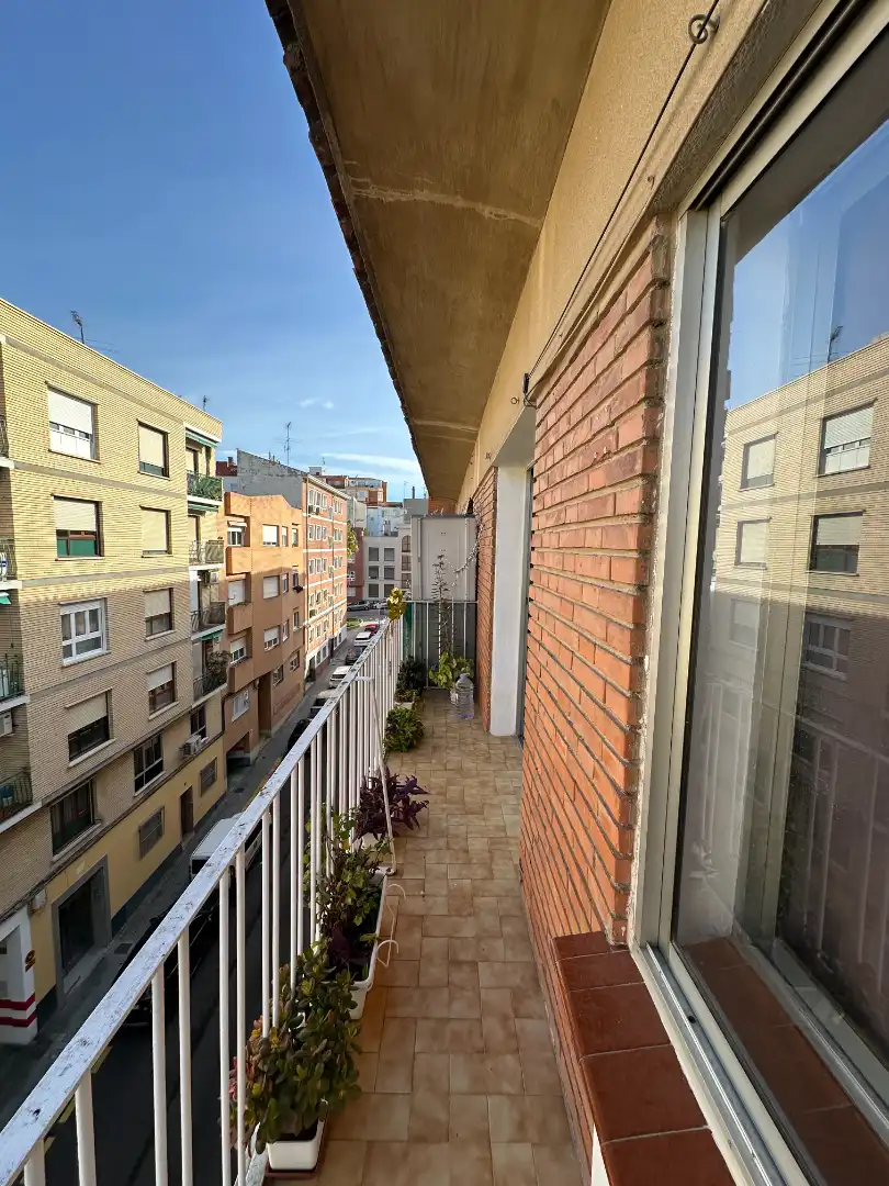 Exterior view of Flat for sale in Zaragoza  with Heating, Parquet flooring and Terrace