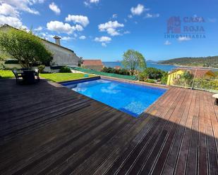 Swimming pool of House or chalet for sale in Cangas   with Heating, Terrace and Swimming Pool