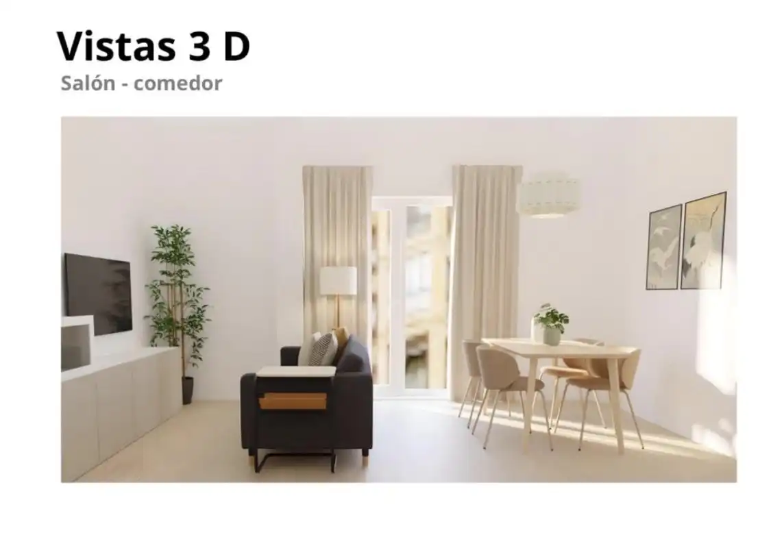 Living room of Flat for sale in Málaga Capital  with Air Conditioner and Heating