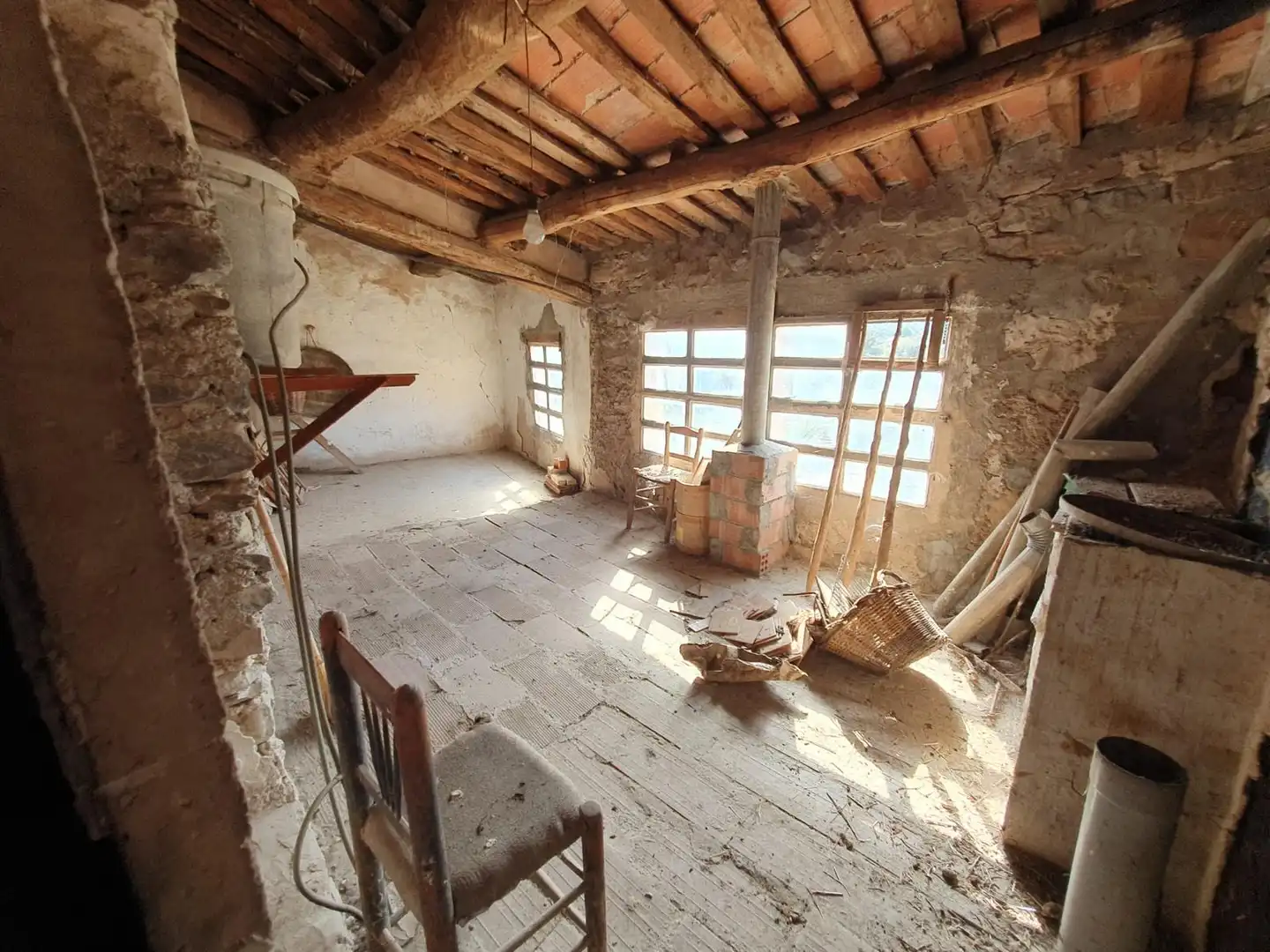 Sala d'estar de Casa o xalet en venda en Vilanova de l'Aguda amb Terrassa i Balcó