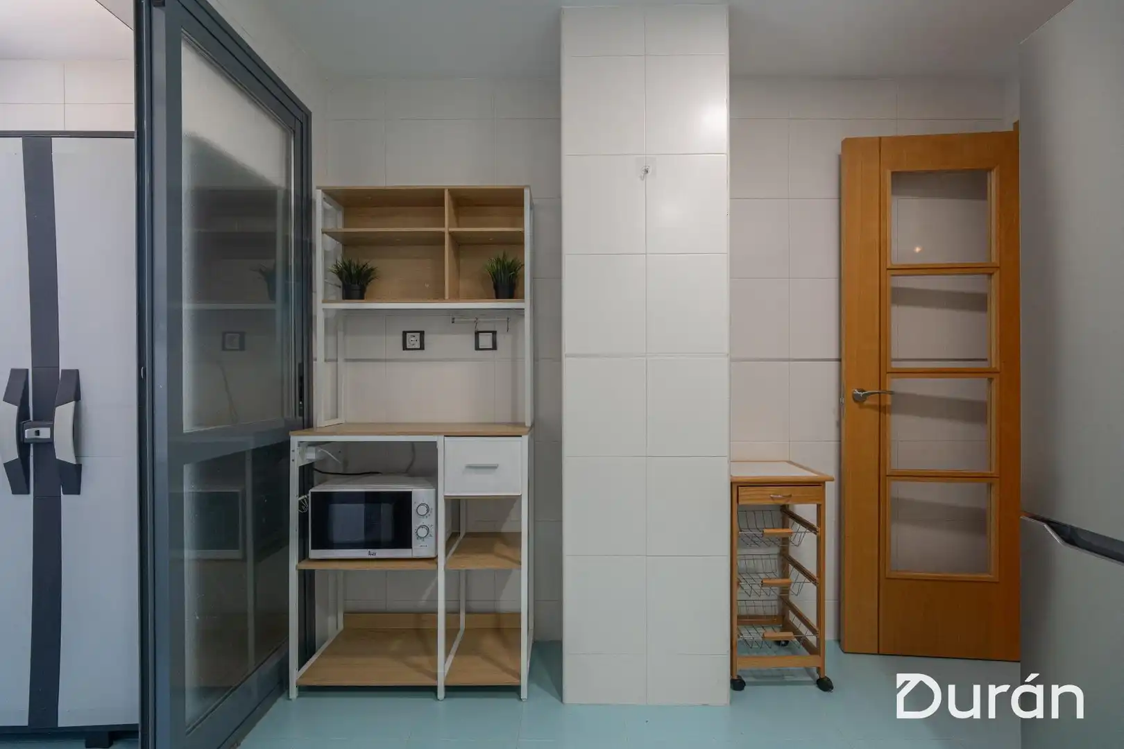 Kitchen of Flat for sale in El Ejido  with Parquet flooring, Terrace and Furnished