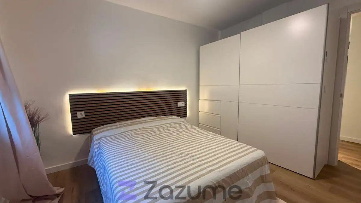 Bedroom of Flat for rent in Murcia  with Terrace, Furnished and Oven