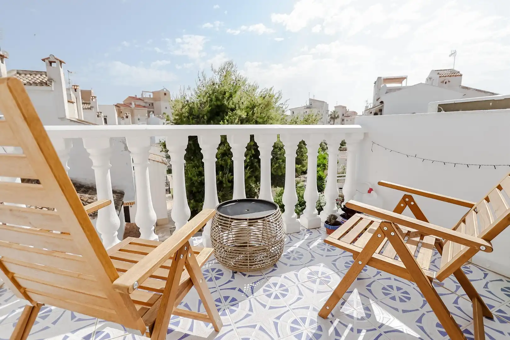 Terrace of Apartments for rent in Torrevieja  with Air Conditioner, Terrace and Furnished