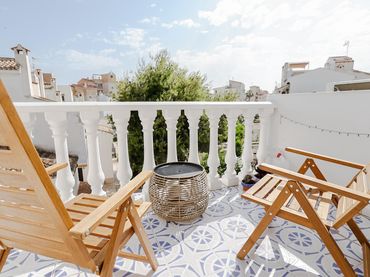 Apartamento con piscina en alquiler en Nueva Torrevieja - Aguas Nuevas