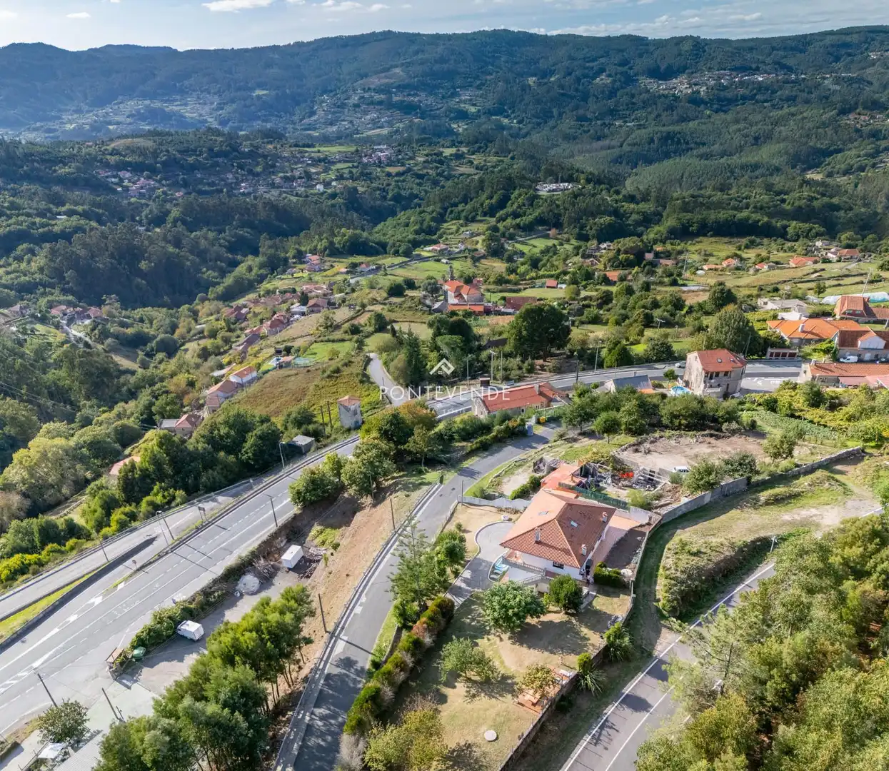 Vista exterior de Casa o chalet en venta en Cotobade, Pontevedra