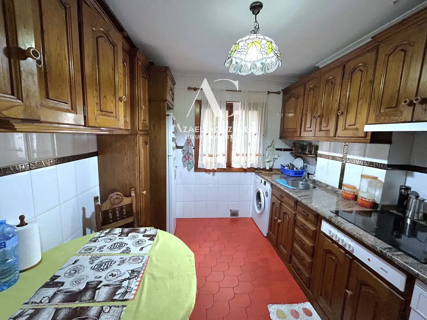 Kitchen of Flat for sale in Santander  with Storage room and Furnished