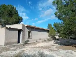 Vista exterior de Finca rústica en venta en Alicante / Alacant con Piscina