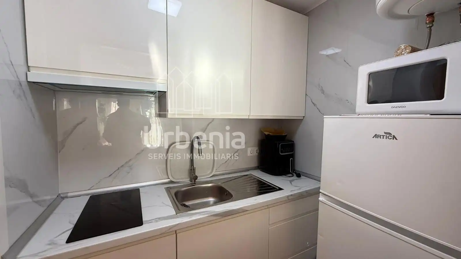 Küche von Wohnung zum Verkauf in Malgrat de Mar mit Klimaanlage, Heizung und Terrasse
