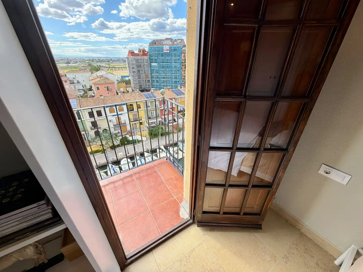 Balcony of Apartments for sale in Alboraya  with Air Conditioner and Storage room