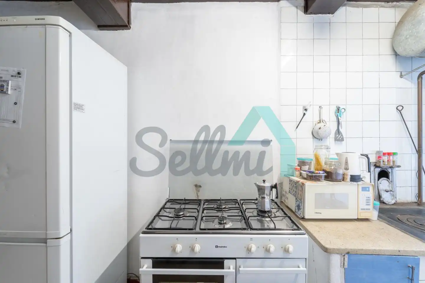 Cocina de Casa adosada en venta en Quirós con Parquet y Trastero