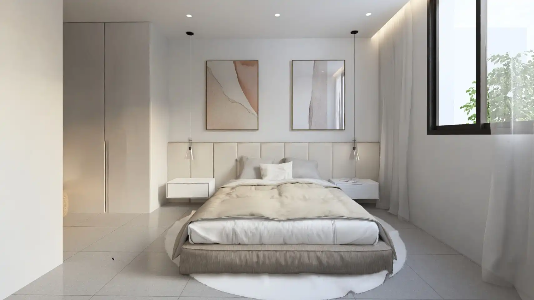 Dormitori de Apartament en venda en Jávea / Xàbia amb Aire condicionat, Terrassa i Traster