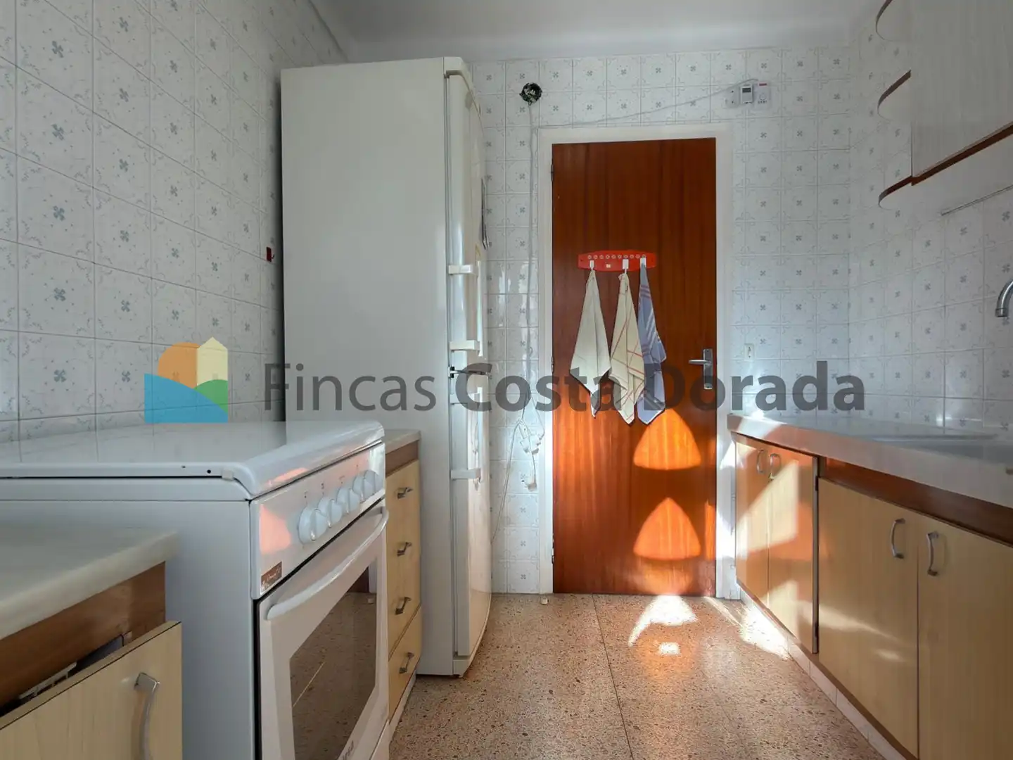 Küche von Wohnung zum Verkauf in Vilanova i la Geltrú mit Heizung, Terrasse und Abstellraum
