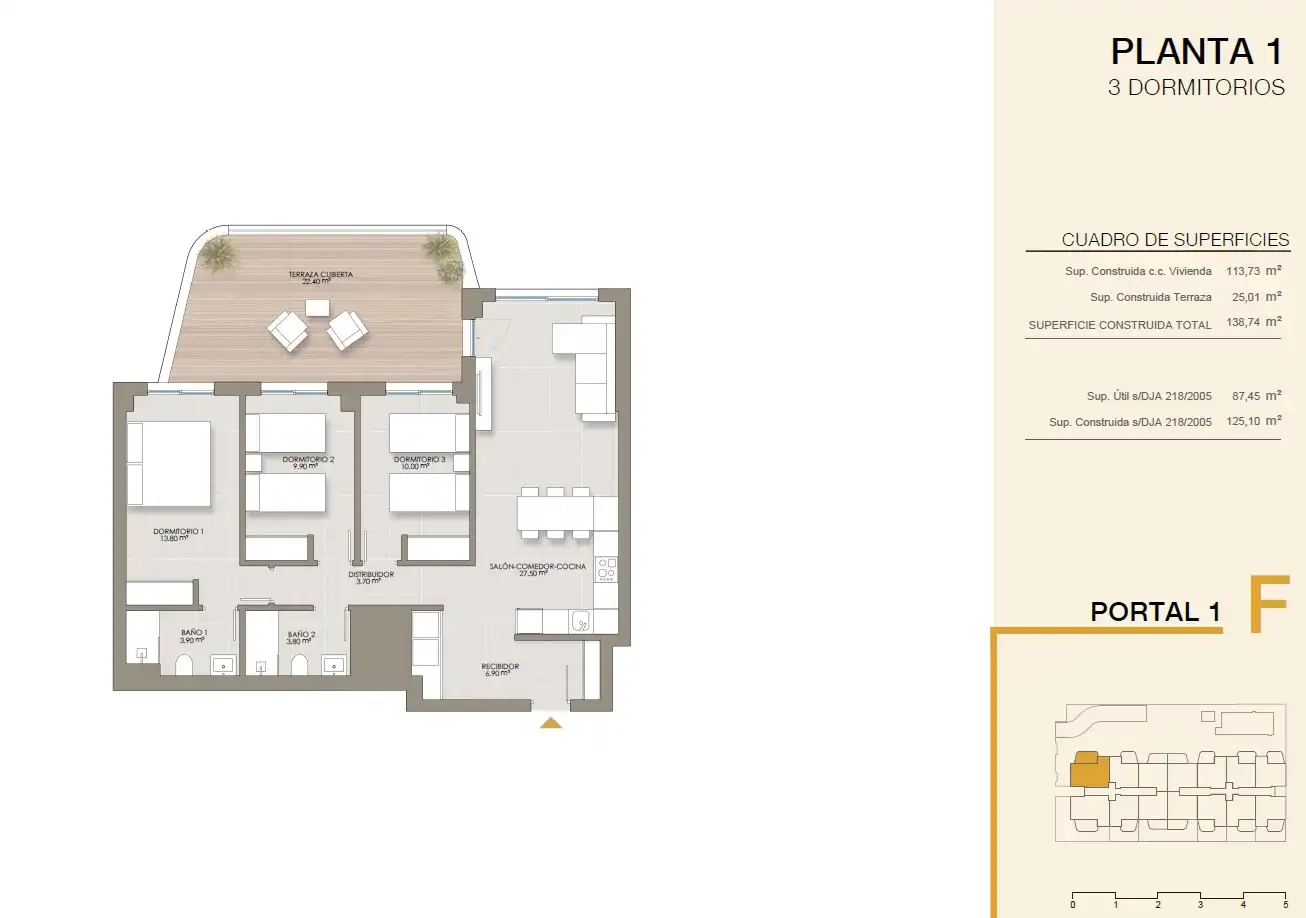 Appartement compact avec piscine à vendre à N/A, imagen 16