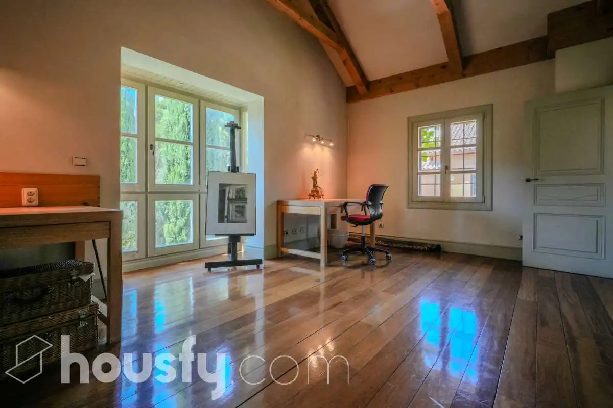 Living room of Houses for sale in Pozuelo de Alarcón  with Air Conditioner, Heating and Private garden