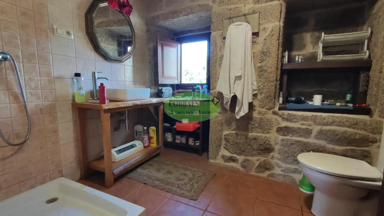 Cuina de Casa o xalet en venda en Vilamarín amb Moblat i Balcó