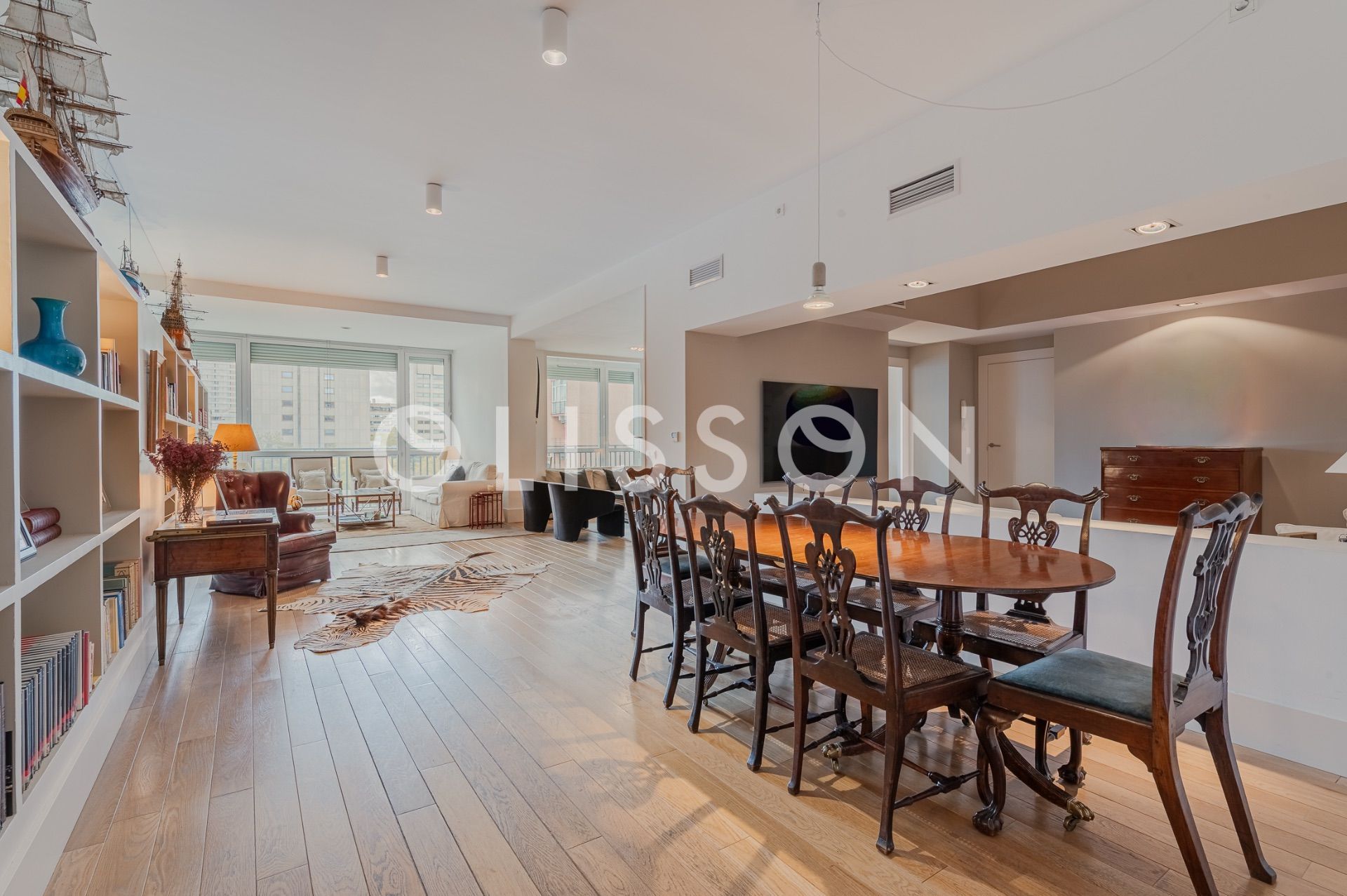 Sala d'estar de Pis en venda en  Madrid Capital amb Aire condicionat, Calefacció i Traster