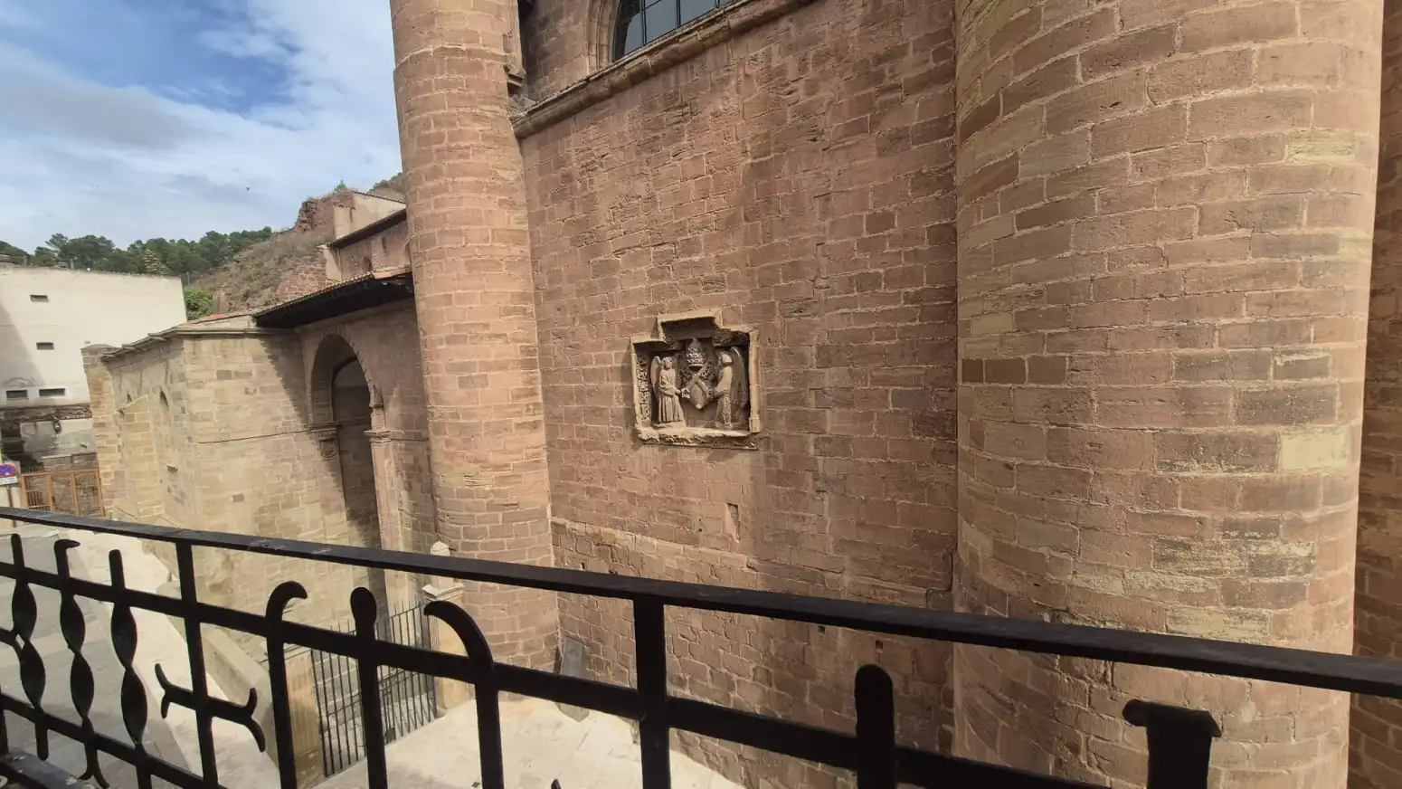 Vista exterior de Piso en venta en Nájera con Calefacción, Trastero y Amueblado