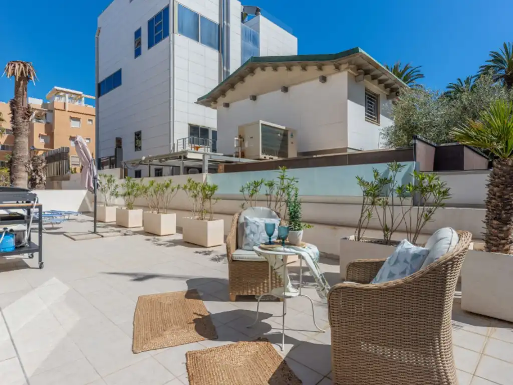 Terrace of Ground floor for sale in El Campello  with Air Conditioner, Terrace and Community pool