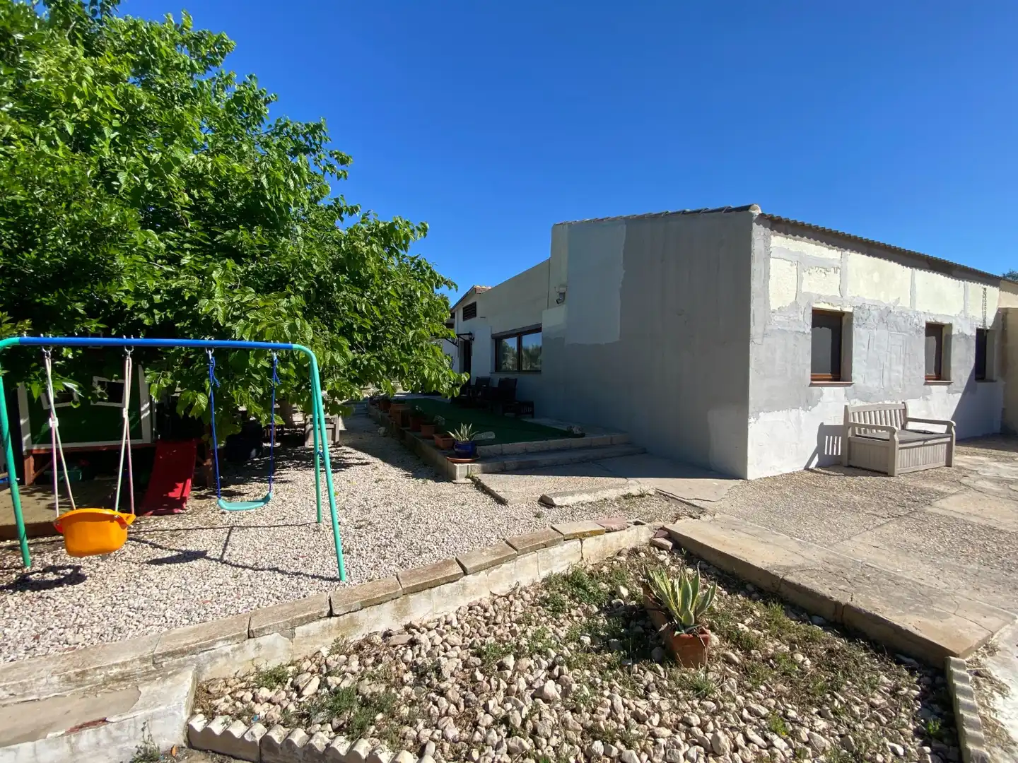 Jardín de Casa o chalet en venta en Sax con Aire acondicionado, Parquet y Horno
