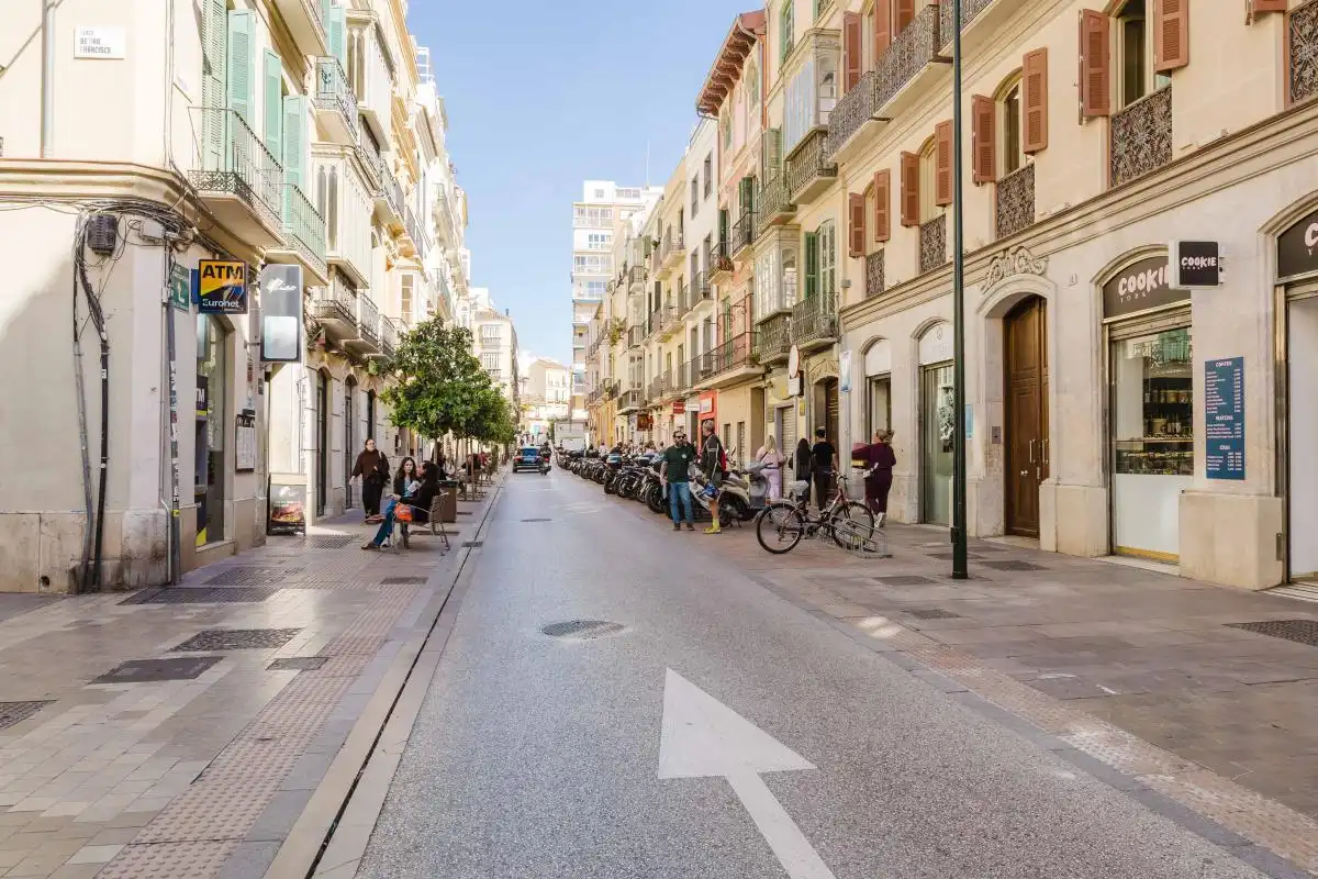 Exterior view of Flat for sale in Málaga  with Air Conditioner, Heating and Terrace