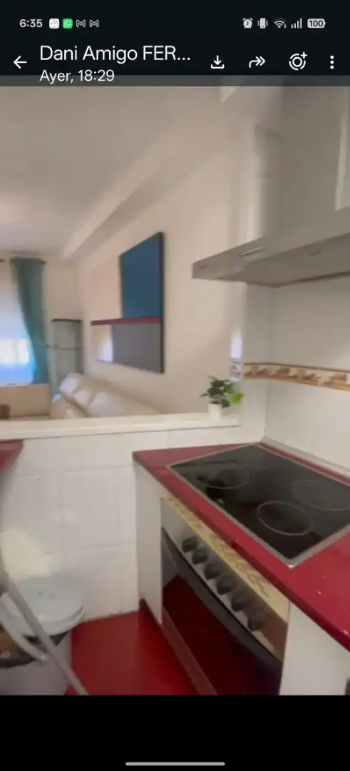 Kitchen of Flat for rent in Valmojado  with Heating, Oven and Washing machine