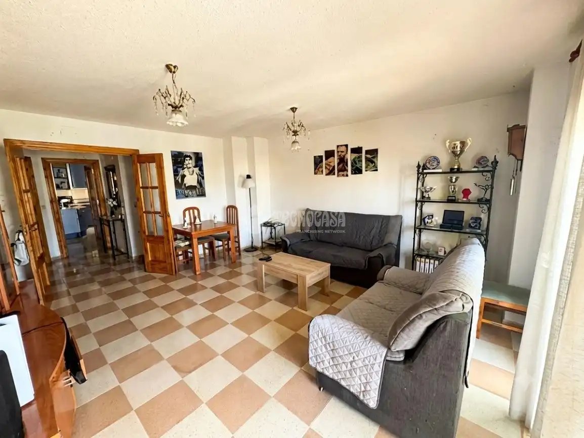 Sala de estar de Piso en venta en Estepona con Terraza