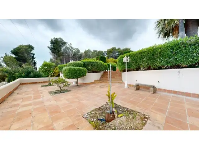 Jardín de Casa o chalet en venta en Moraira con Aire acondicionado, Calefacción y Jardín privado