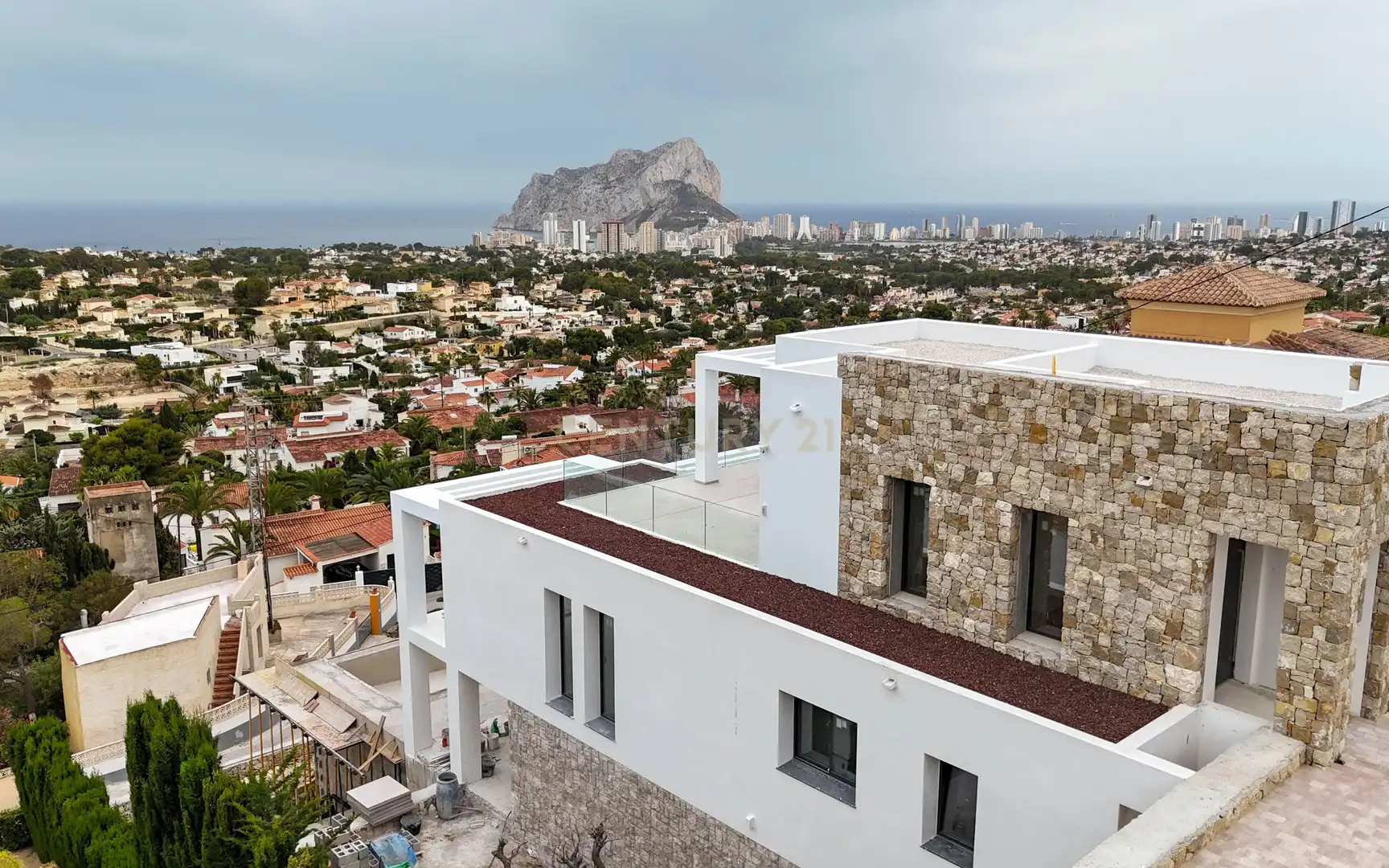 Vista exterior de Casa o chalet en venta en Calpe / Calp con Aire acondicionado y Alarma