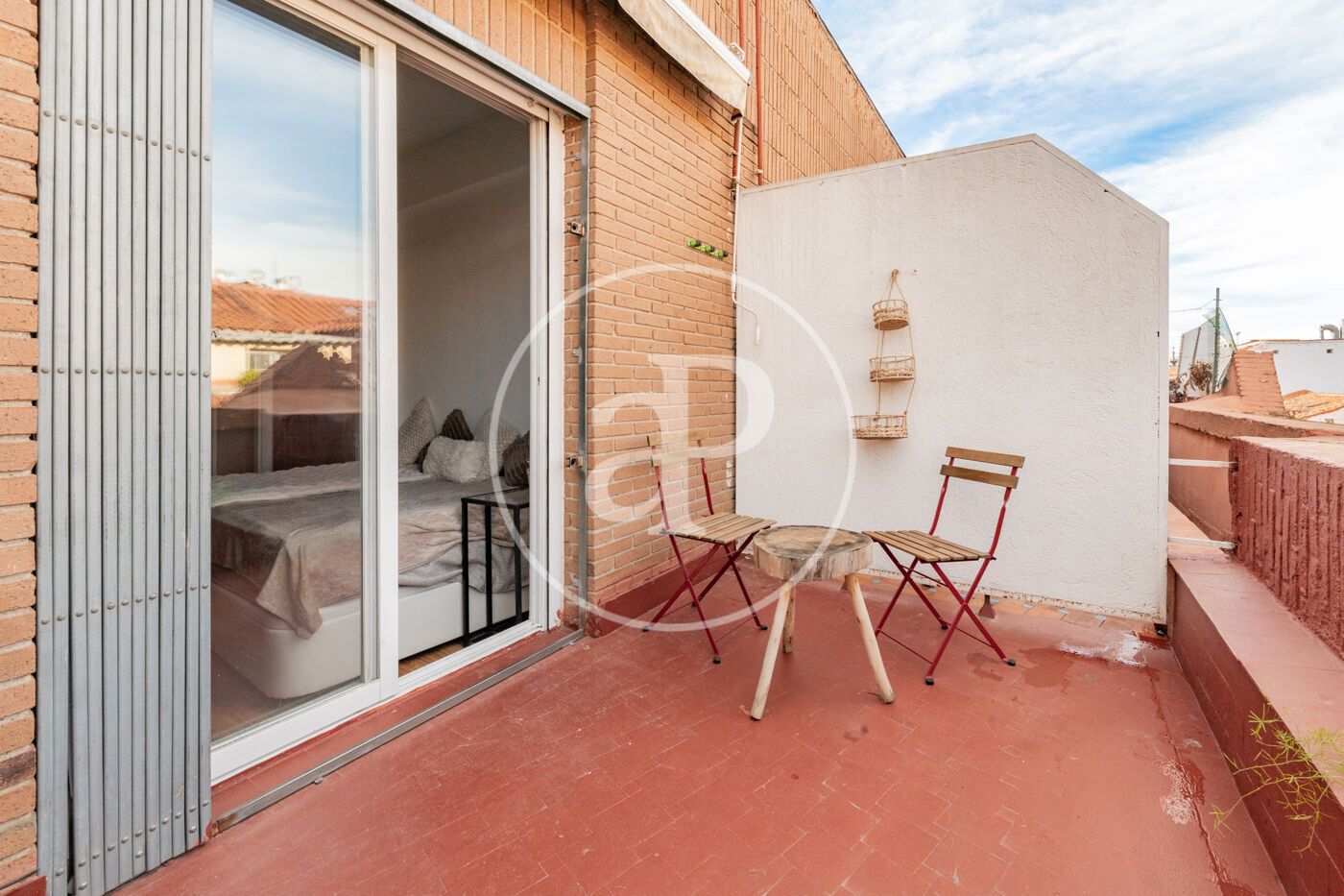 Terrace of Flat to rent in  Madrid Capital  with Air Conditioner, Heating and Terrace