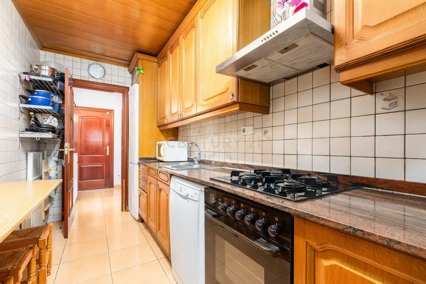 Küche von Wohnungen zum Verkauf in Les Franqueses del Vallès mit Klimaanlage, Abstellraum und Balkon