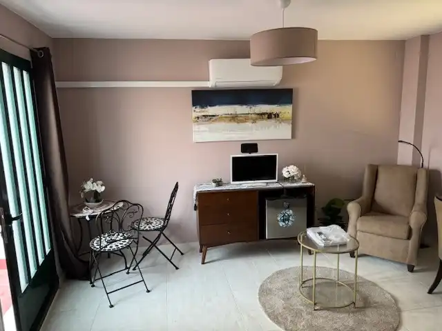 Sala de estar de Casa adosada en venta en Gandia