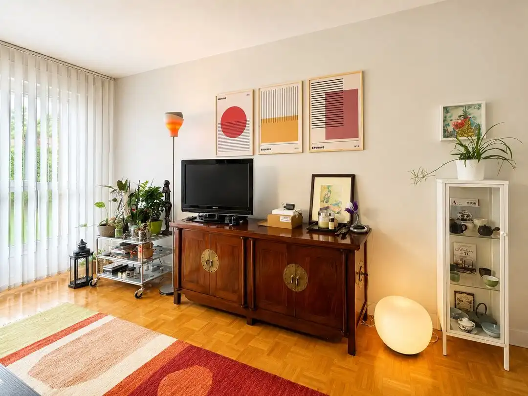 Sala de estar de Piso en venta en Donostia - San Sebastián  con Calefacción y Balcón