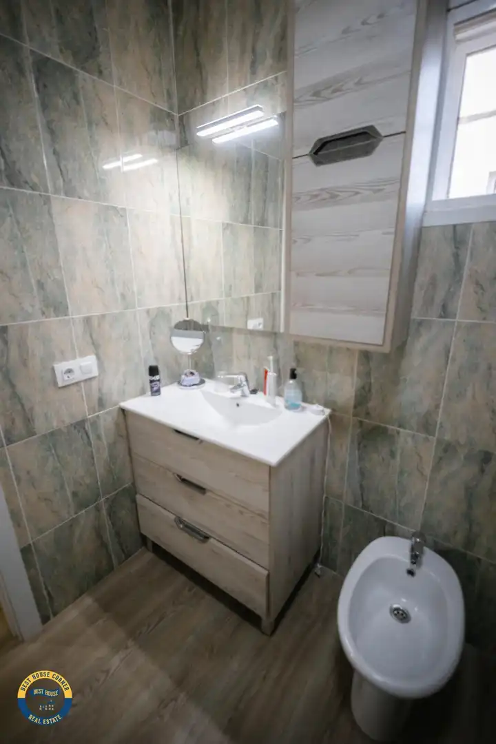 Baño de Casa adosada en venta en Los Santos de Maimona con Aire acondicionado y Terraza
