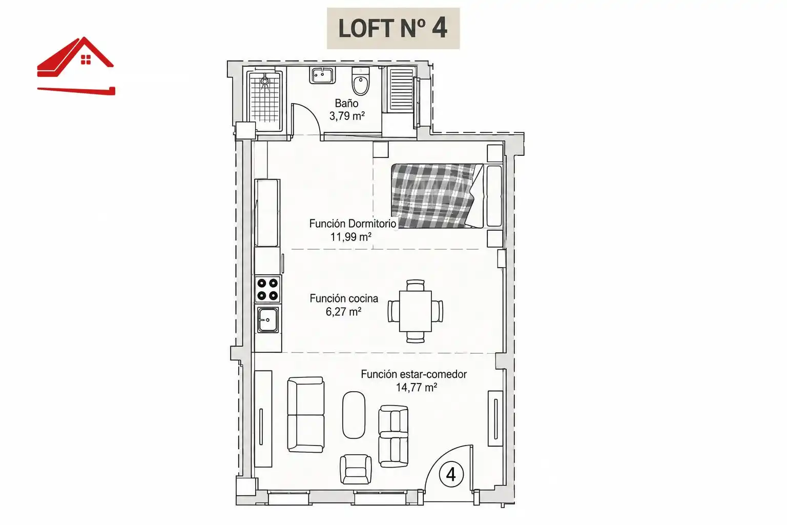 Loft for sale in Norte-Sierra