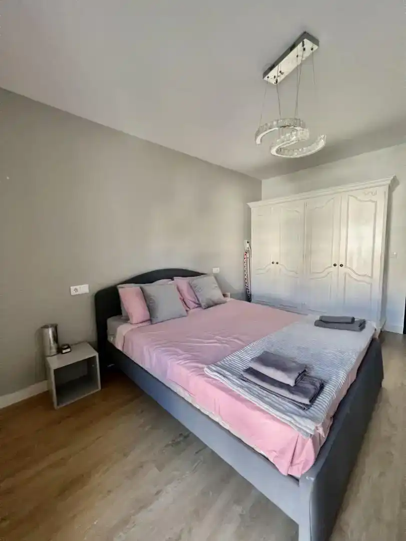 Schlafzimmer von Wohnung zur Miete in Altea mit Klimaanlage, Parkett und Möbliert