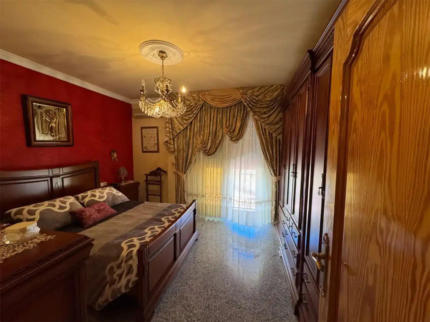 Dormitori de Casa adosada en venda en Olula del Río amb Aire condicionat, Traster i Moblat