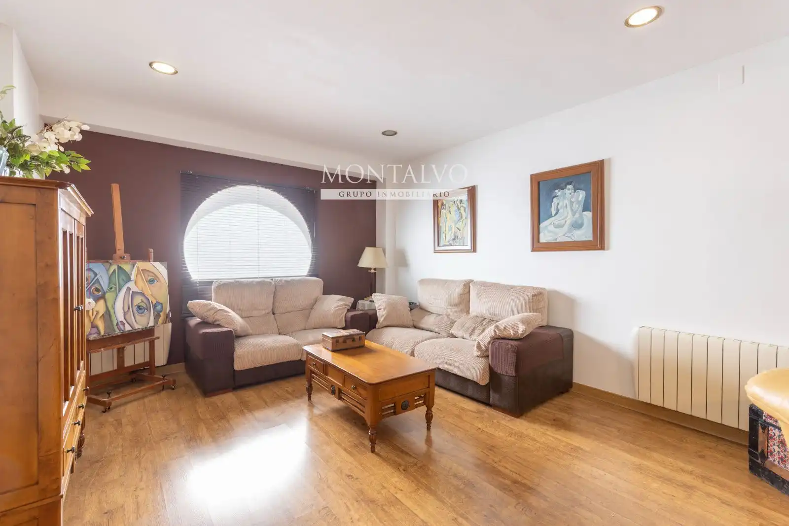 Sala de estar de Casa adosada en venta en Chauchina con Aire acondicionado, Calefacción y Piscina