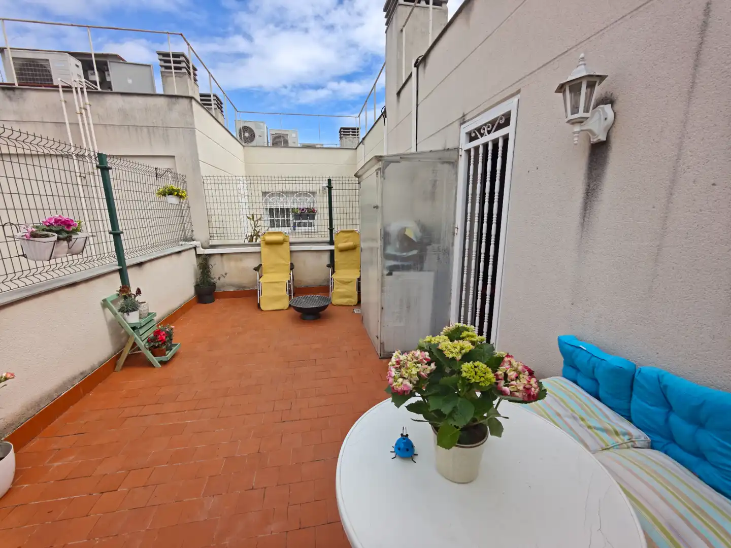 Terrasse von Maisonette zum Verkauf in Leganés mit Klimaanlage, Heizung und Parkett