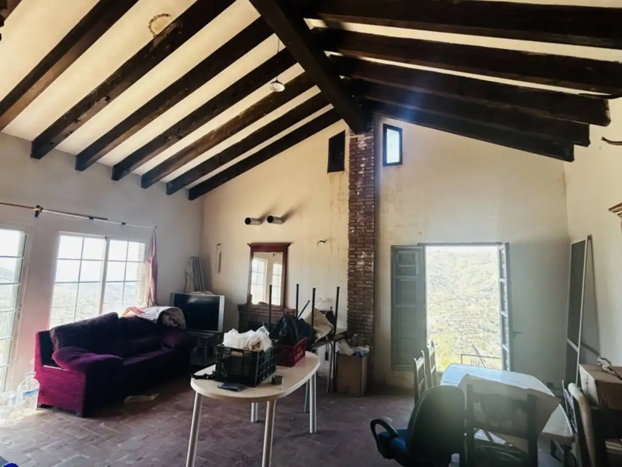 Sala de estar de Finca rústica en venta en Almuñécar